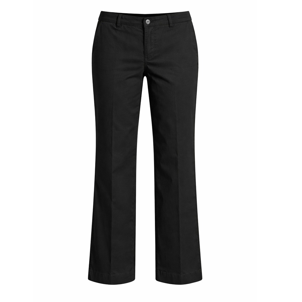 Eddie Bauer Black Mercer Fit Pants Women's Size 6 Cotton‎ Blend Stretch
